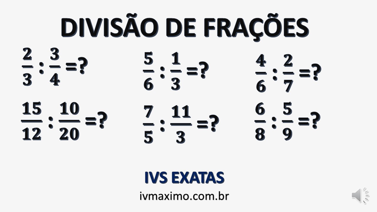 Matemática básica 2 - frações